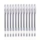 thumbnail image 2 of 12 Piezas 0.5mm Punta de Bolígrafo Estándar Set Papelería Suministros de Oficina Escolar Bolígrafos de / Negra Bolígraf azul Macarena Bolígrafo de gel, 2 of 8