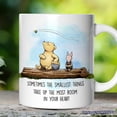 thumbnail image 5 of Sentimental Heartwarming Winnie-the-Pooh Quote Personalized Mug, 1926 A.A. Milne Small Things Friendly Gift with Custom Name, 5 of 5