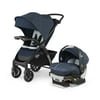 Chicco Bravo LE Trio Travel System Stroller with KeyFit 30 Zip Infant Car Seat - Harbor (Navy)