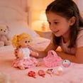 thumbnail image 4 of 11.2" Talking Doll Interactive Toy, Plush Doll That Repeats What You Say, Educational Mimicking Toy, Supports Speech Development, Birthday Gift C, 4 of 5