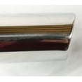 thumbnail image 5 of Exhaust Tip 6.0 X 2.25" Outlet 9.0" Long 2.50" Inlet Rolled Oval Angle Polished Stainless Steel WOA6002509-250-SS Wesdon Exhaust Tip, 5 of 8