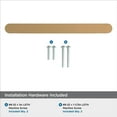 thumbnail image 4 of Amerock Rift 5-1/16 inch Center-to-Center Champagne Bronze Cabinet or Furniture Pull, 10 Pack, 4 of 4