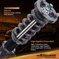 thumbnail image 3 of maXpeedingrods Coilover for BMW 3 Series E90/E92 2006-2011 AWD, 24 Levels Damper Adjustable Coilovers Suspension Kit, Height Adjustable Shock Absorber Struts Lowering Kit, T7 Upgrade Racing Series, 3 of 7