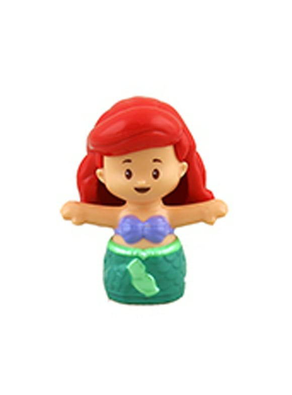 Replacement Part for Fisher-Price Little-People Princess Figure Pack - GKG98 ~ Replacement Ariel The Mermaid Figure ~ Works with Other Playsets As Well!
