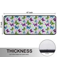 thumbnail image 5 of Kitchen Rugs Sets Of 2,Colorful Butterfly Pattern Anti Fatigue Kitchen Mat Rugs Non Slip Washable,Decorative Kitchen Floor Mats for Kitchen,Sink,Laundry,17"x47"+17"x47", 5 of 5