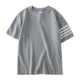 thumbnail image 1 of Playeras Básicas Hombre Wa Ffle Camiseta Casual De Manga Corta Camiseta Holgada Para Hombre, 1 of 2