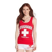 LIFEGUARD Official Girls Printed Tank Top Red Small