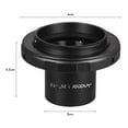 thumbnail image 3 of Andoer Camera Telescope Adapter Ring Photography Accessory Replacement for Nikon Camera 1.25 Inch Eyepiece T2 Telescope for Scenery Photography Astrophotography, 3 of 7