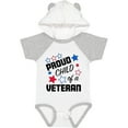 thumbnail image 3 of Inktastic Proud Child of a Veteran Veterans Day Boys or Girls Baby Bodysuit, 3 of 5