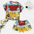 thumbnail image 5 of Adventure Time Jake The Dog Women Pajamas Set Loungewear Sleepwear 2 Piece PJ Sets, 5 of 8