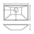 thumbnail image 3 of Imaginations Américaines 12-po. W Vessel Ensemble Blanc, 3 of 5