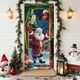 thumbnail image 1 of Cubierta Navideña para Puerta Yww250909006 | Decoración Navideña de Papá Noel (90 X 200 Cm) | Tejido de Poliéster y Licra | Fondo para Fiestas Navideñas | Mantel para Puerta de Entrada, 1 of 6