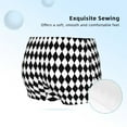 Easygdp Black And White Diamonds Girls Hipster Cotton Underwear Little