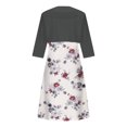 thumbnail image 5 of Conjunto de dos piezas de verano para mujer, cuello redondo, elegante, con tirantes, y cárdigan de media manga, conjunto de tops Wmkox8yi  bvn843, 5 of 5