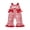 Red, variant on Loicainy Baby Toddler Girl Christmas Overalls 12 18 24 Months 2T 3T 4T 5T 6T Bell Bottoms Plaid Bows Sleeveless Jumpsuit