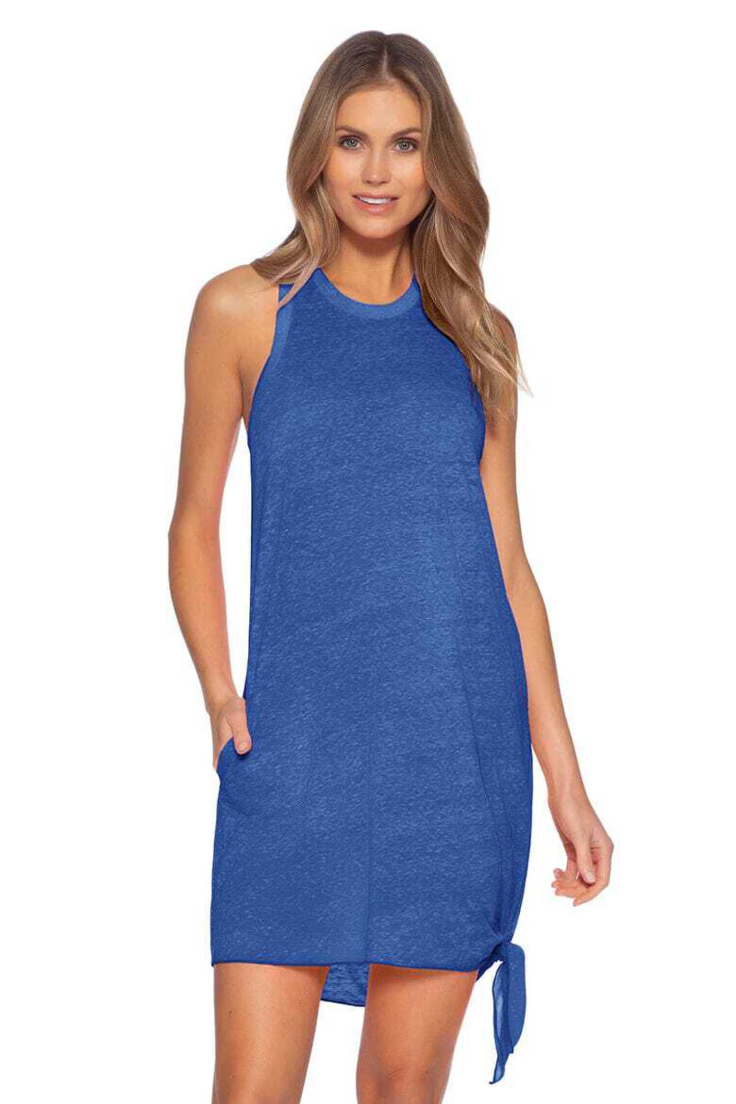 Becca Swimwear Beach Date High Neck Dress