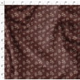 thumbnail image 4 of Soimoi Poly Taffeta Brown Fabric By the Yard - 56 Inch Wide - Florals Print Fabric - Elegant and Timeless Patterns for Fashion and Home Decor Printed Fabric, 4 of 6