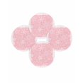 thumbnail image 7 of 13 Inch Round Placemats Set of 4, Snowflakes Christmas Non Slip Heat Insulation PP Table Mats, Pink Xmas Winter Vintage Washable Place Mats for Kitchen Dining Party Table Decor, 7 of 7