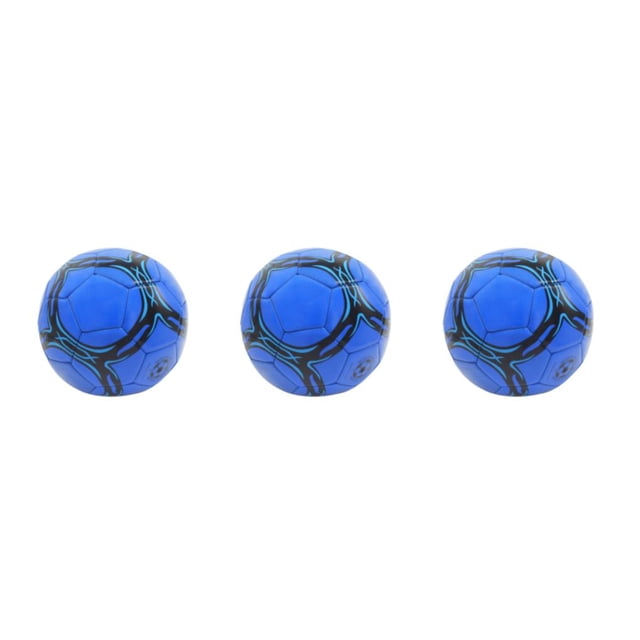 relayinert Portable Official Soccer Ball - Wide Application Range For Games And Not Easily Damaged PVC Ball Official Newest Soccer thickened blue type 4 3Set