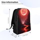 thumbnail image 4 of Balery Red Moon Lava Mochila - Mochila Estilosa y Duradera para Laptop de 15 Pulgadas con Tela Oxford Impermeable, 4 of 8