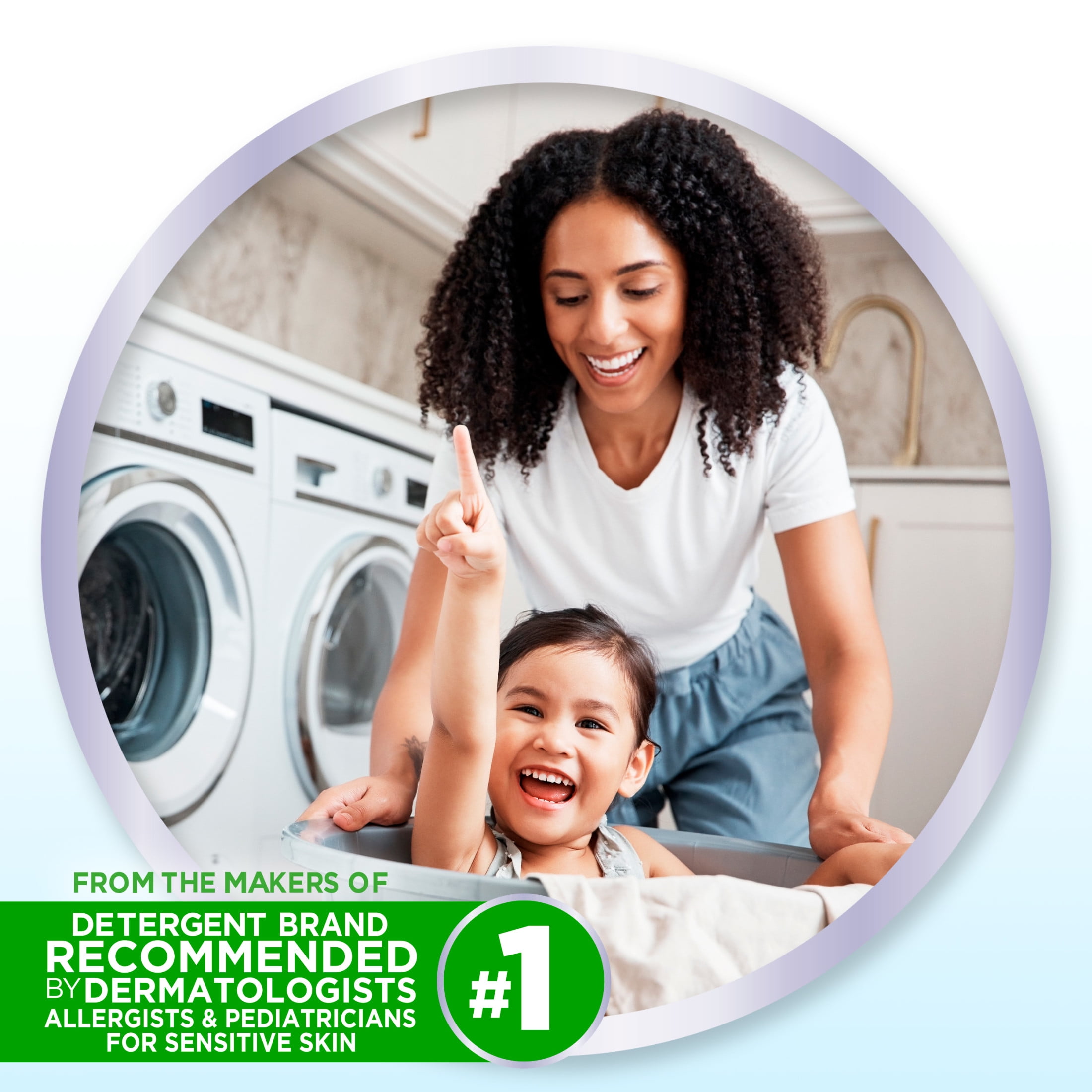 (3 pack) all Liquid Fabric Softener for Sensitive Skin, Free Clear, 40 fluid Ounces