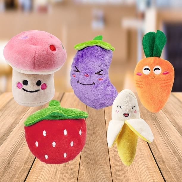 5 uds perro de peluche juguete para masticar perro duradero portátil juguetes reconfortantes para suministros para mascotas Hugtrwg Para estrenar