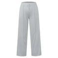 thumbnail image 5 of UACY Baggy Sweatpants for Girls Trendy Oversized Wide Leg Loose Sweat Pants Elastic High Waist Drawstring Athletic Joggers ﻿, 5 of 6