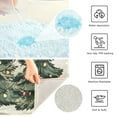 thumbnail image 3 of Yayeee Bath Rugs for Bathroom Floor Set of 2 Non Slip Fluffy Soft Absorbent Mat, Christmas Stars, 3 of 7