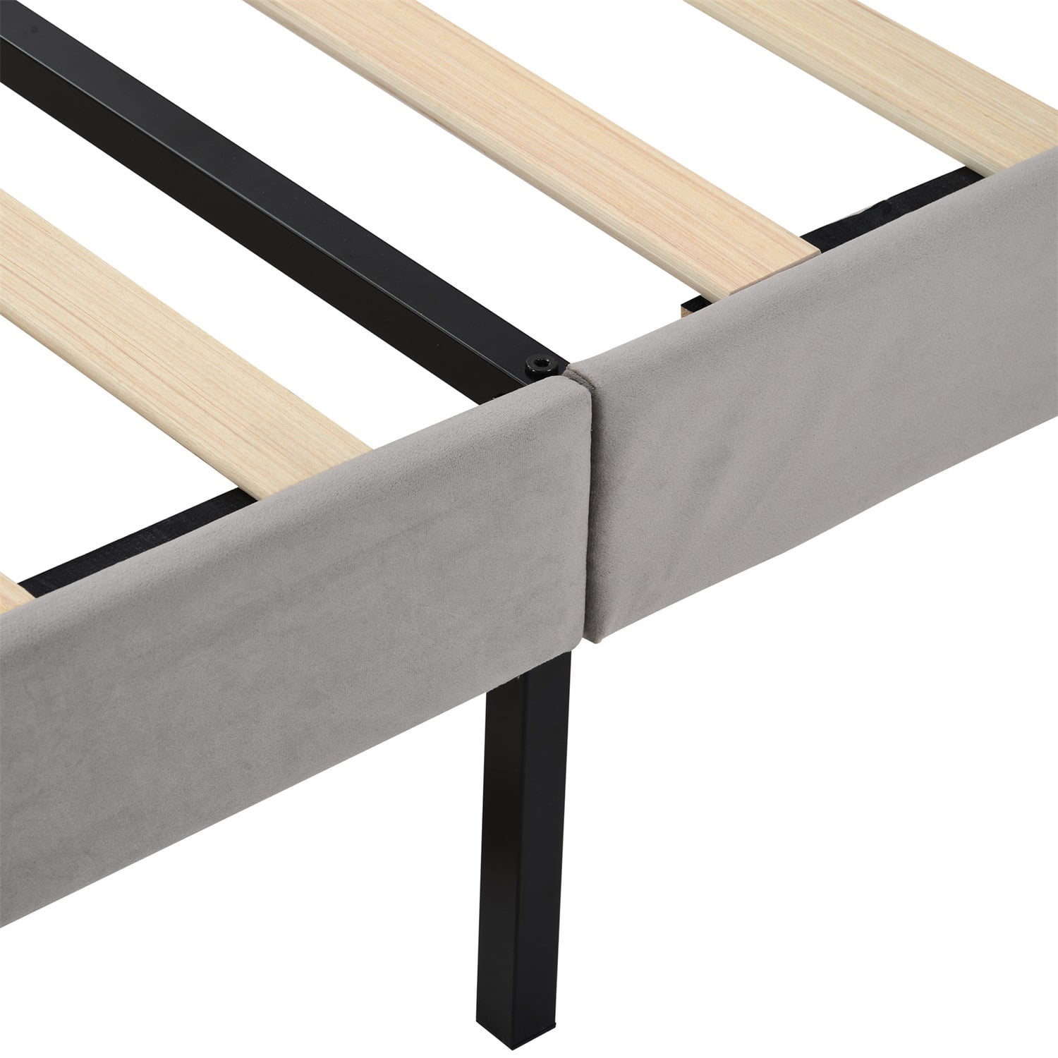 Kadyn Platform Storage Bed with Drawers, Queen Bed Frame with Headboard, Upholstered Platform Bed, No Box Spring Needed, Gray&Queen Kadyn Platform Storage Bed with Drawers, Queen Bed Frame with Headboard, Upholstered Platform Bed, No Box Spring Needed, Gray&Queen