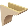 thumbnail image 5 of 6"W x 12"D x 12"H Classic Olympic Rough Cedar Woodgrain TimberThane Corbel, Primed Tan, 5 of 6