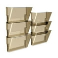 thumbnail image 2 of Wall File, Letter Size, 13" x 4" x 7", Smoke | Bundle of 10 Each, 2 of 6