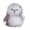 Brown, variant on Owl Realistic Stuffed Animal Toy, Soft Cute Long Haired Owl Plush Toy Accompany Sleeping Dolls Birthday Gift
