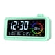 thumbnail image 2 of pstuiky Reloj electrónico digital con pantalla LCD a color alarma visual temporizador cuenta regresiva con conmutación de 12/24 horas., 2 of 6