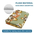 thumbnail image 4 of Yuyamidu Hippie Flower Golf Towel for Bags Fashion Cleaning Cloth Coral Fleece Towels for Golf Balls Clubs Golf Accessories for Women, 4 of 7