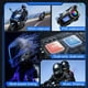 thumbnail image 2 of Intercomunicador Bluetooth para Casco de Motocicleta Q58 Max, IP65, Resistente Al Agua, Distancia de Intercomunicación de 500 Metros, Música Mixta y Multiescena, 2 of 5