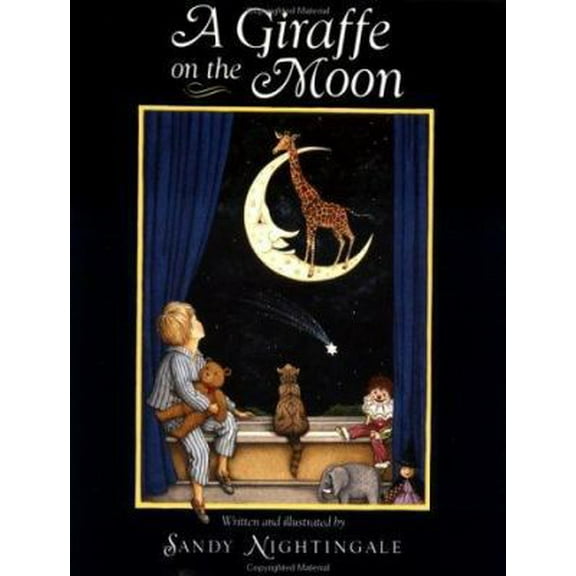 Pre-Owned A Giraffe on the Moon (Hardcover) 0152309500 9780152309503