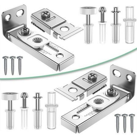 Clupup 2-Pack Bifold Door Hardware Repair Kit: Smooth for Durable & Easy Installation!