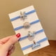 thumbnail image 3 of Cuerda elástica para el cabello, 4 piezas, lindas coleteros de animales, coleteros de animales, pequeña banda para el cabello de ballena, optimizada para la excelencia, 3 of 10