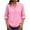 Pink, variant on Cotton Linen Long Sleeve Shirts for Women Solid Color Loose V Neck Tops with Buttons Casual Base Pullover Tees (XL, White)