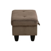 Upholstered Storage Ottoman