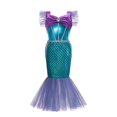 thumbnail image 3 of Disney-vestido de princesa Jasmine para niña, disfraz de Aladdín, lámpara de sirena, Elena, Moana, fiesta de cumpleaños, Carnaval, 3 of 5