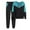 Blue, variant on ibuvkizy Two Piece Sets for Women Summer Casual Outfit Sets,Women Jogger Outfit Plus Size,Women Solid Color Hooded Sweatshirt and pant Tracksuit Sport Suit