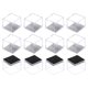 thumbnail image 1 of Protectores de piso para patas de silla Uxcell, tapas de cubierta para patas de silla de fieltro para pisos de madera 0.98"x0.98" 12Pcs, 1 of 7