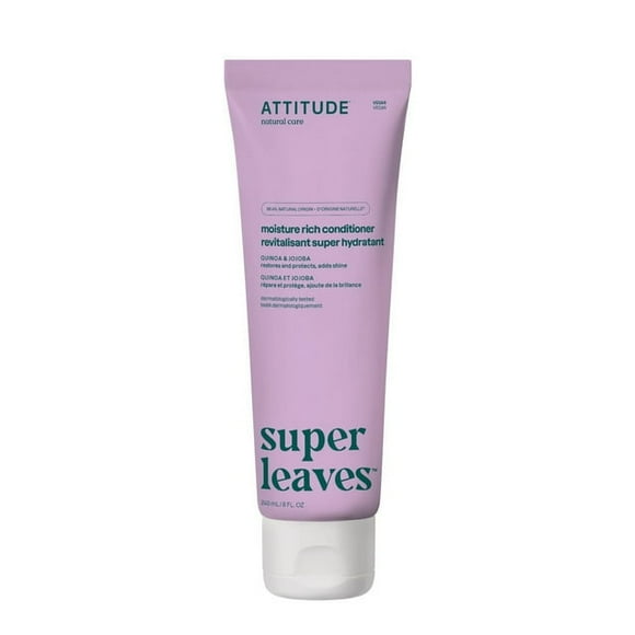 ATTITUDE super leaves, Revitalisant Riche en Hydratation, Quinoa et Jojoba, 240 ml
