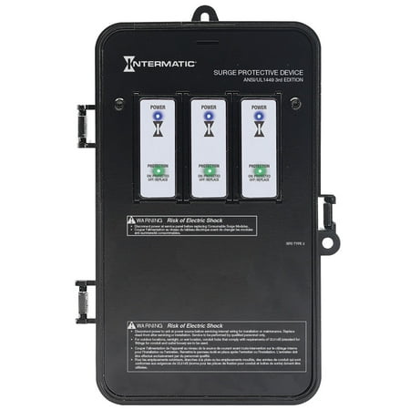 Intermatic IG2240-PK Smart Guard® Whole Home Surge Protection Device with Consumable Modules