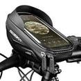 thumbnail image 1 of 7in Bike Phone Mount Front Frame Bag Waterproof Reflective, 1 of 6