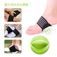thumbnail image 4 of Apoyo Arco Plantar Fugacal 2 Piezas Negro y Verde, 4 of 5