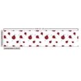 thumbnail image 2 of Ambesonne Ladybugs Fabric by the Yard Upholstery, Dotted Winged Animals, 10 Yards, White Black, 2 of 4