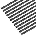 thumbnail image 1 of Uxcell 12-Pack Varillas de Fibra de Carbono, Longitud de 300mm Diámetro de 3mm Varilla Sólida de Fibra de Carbono Mate, 1 of 7