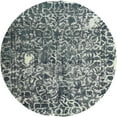 thumbnail image 1 of Ahgly Company Indoor Round Contemporary Gray Cloud Gray Abstract Area Rugs, 7' Round, 1 of 6